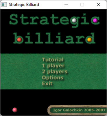 Скриншот приложения Strategic Billiard - №1