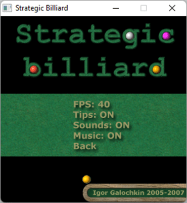 Скриншот приложения Strategic Billiard - №2