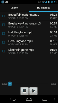 Скриншот приложения Ringtone Maker & MP3 Cutter - №3
