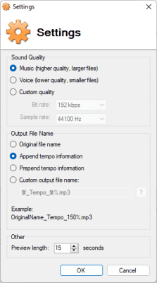 Скриншот приложения Mp3 Speed Accelerator - №3