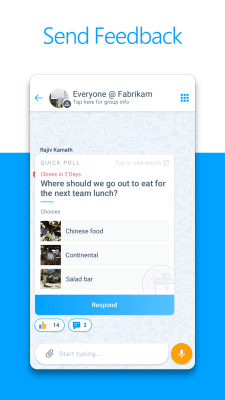 Скриншот приложения Microsoft Kaizala - №3