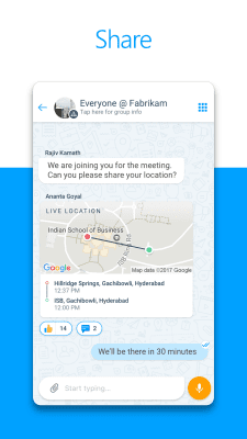 Скриншот приложения Microsoft Kaizala - №6