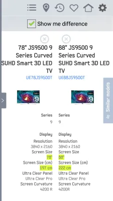 Скриншот приложения SAMSUNG TV & Remote (IR) - №5