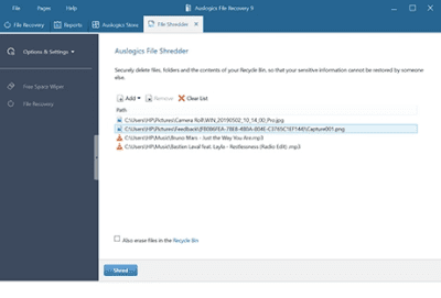 Скриншот приложения Auslogics Fle Recovery - №6