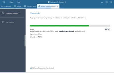 Скриншот приложения Auslogics Fle Recovery - №7
