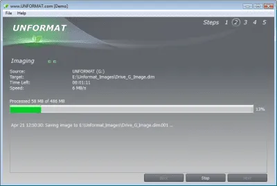 Скриншот приложения UNFORMAT - №3