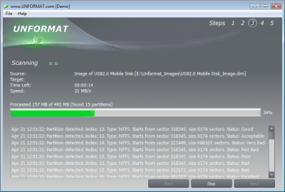 Скриншот приложения UNFORMAT - №4