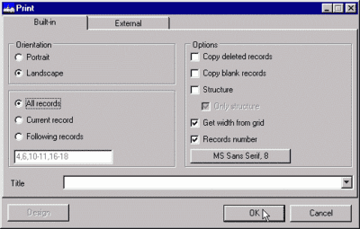 Скриншот приложения CDBF - DBF Viewer and Editor - №4