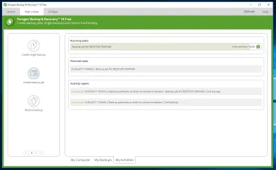 Скриншот приложения Paragon Backup & Recovery Free Edition - №5