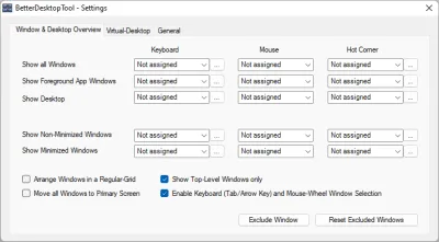 Скриншот приложения BetterDesktopTool - №1