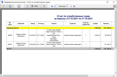 Скриншот приложения AKAMSOFT ТУРАГЕНТСТВО - №6