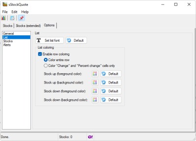 Скриншот приложения sStockQuote - №3
