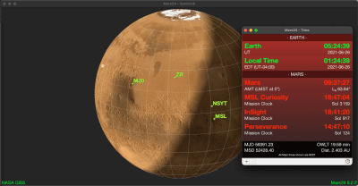 Скриншот приложения Mars24 - №1