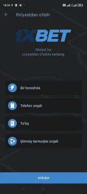 Скриншот иловалар 1xBet UZ - №3