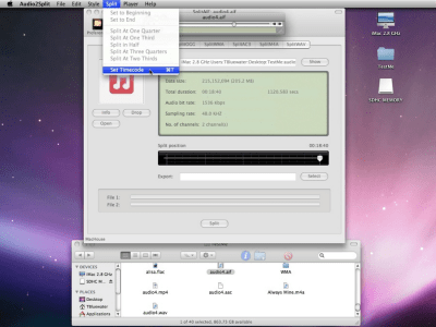 Скриншот приложения Audio2Split - №2