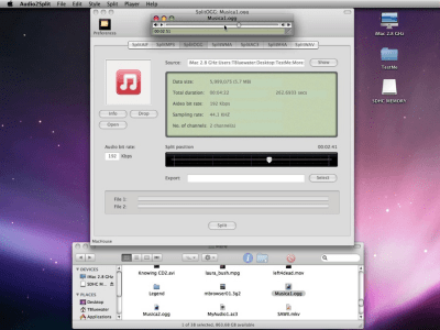 Скриншот приложения Audio2Split - №3