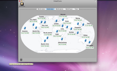 Скриншот приложения GlobalClockz - №1