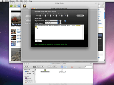 Скриншот приложения GlobalClockz - №3
