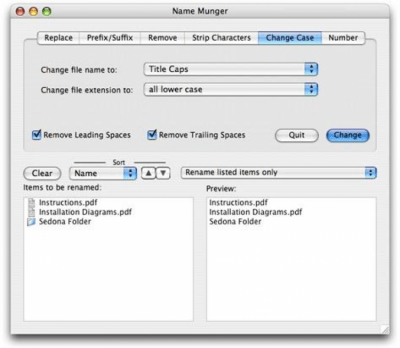 Скриншот приложения Name Munger - №3