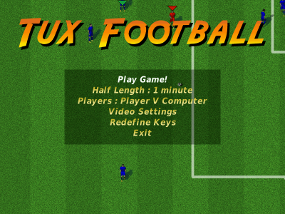 Скриншот приложения Tux Football - №1