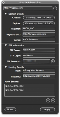 Скриншот приложения Domainer - №6