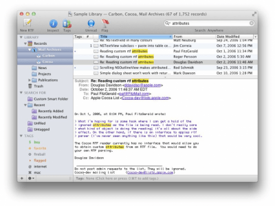 Скриншот приложения EagleFiler - №4