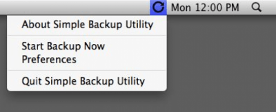 Скриншот приложения Simple Backup Utility - №1