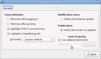Скриншот приложения Drivel - №3