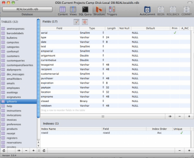 Скриншот приложения MesaSQLite - №3
