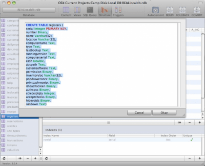 Скриншот приложения MesaSQLite - №4