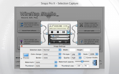Скриншот приложения Snapz Pro X - №2