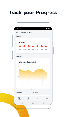 Скриншот приложения Изучение языков LingQ - №5