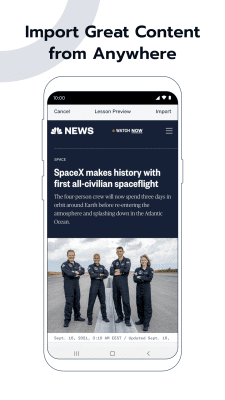 Скриншот приложения Изучение языков LingQ - №7