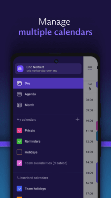 Скриншот приложения Proton Calendar - №5