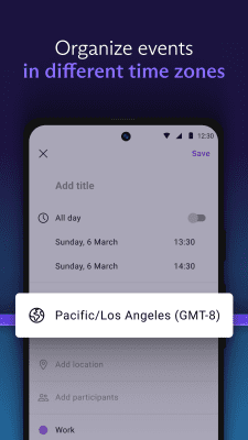 Скриншот приложения Proton Calendar - №7