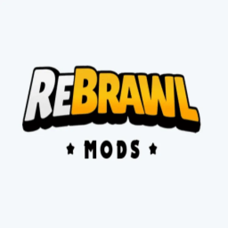 Rebrawl mods. Rebrawl. Rebrawl logo.