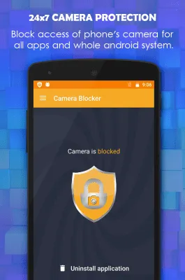 Скриншот приложения Camera Blocker - №2