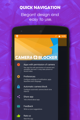 Скриншот приложения Camera Blocker - №3
