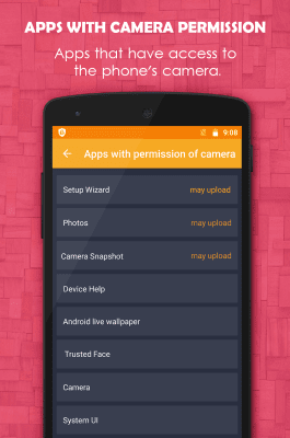 Скриншот приложения Camera Blocker - №4