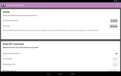 Скриншот приложения Lock Screen Magic - №5