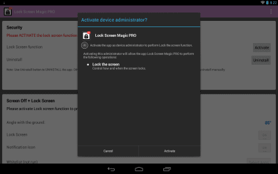 Скриншот приложения Lock Screen Magic - №6
