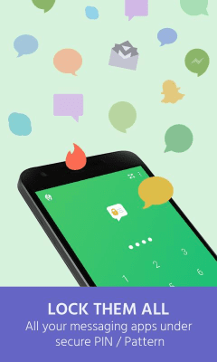 Скриншот приложения Message Locker – SMS Lock - №2