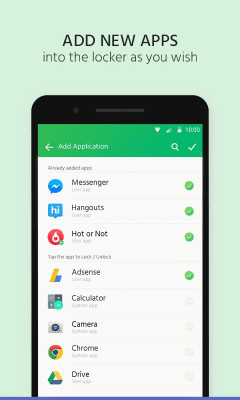 Скриншот приложения Message Locker – SMS Lock - №5