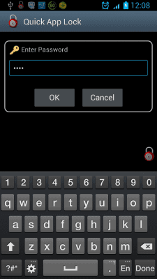 Скриншот приложения Quick App Lock - №4