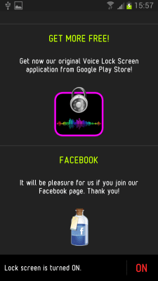 Скриншот приложения Halloween Voice Lock Screen - №5