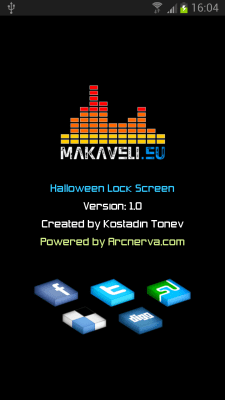 Скриншот приложения Halloween Voice Lock Screen - №6