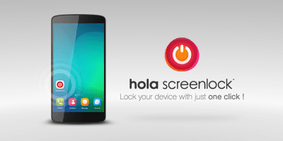 Скриншот приложения Hola Screen Lock - №1