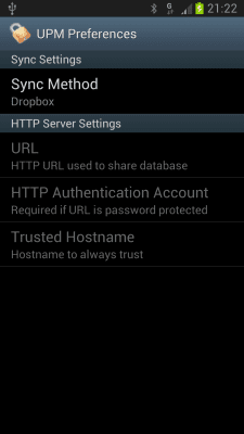 Скриншот приложения Universal Password Manager - №4