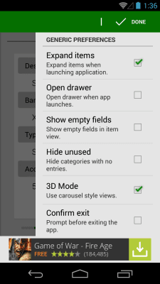 Скриншот приложения Password Manager Lite - №6