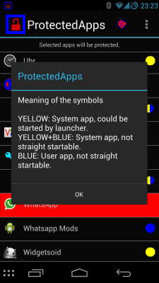 Скриншот приложения ProtectedApps - №8